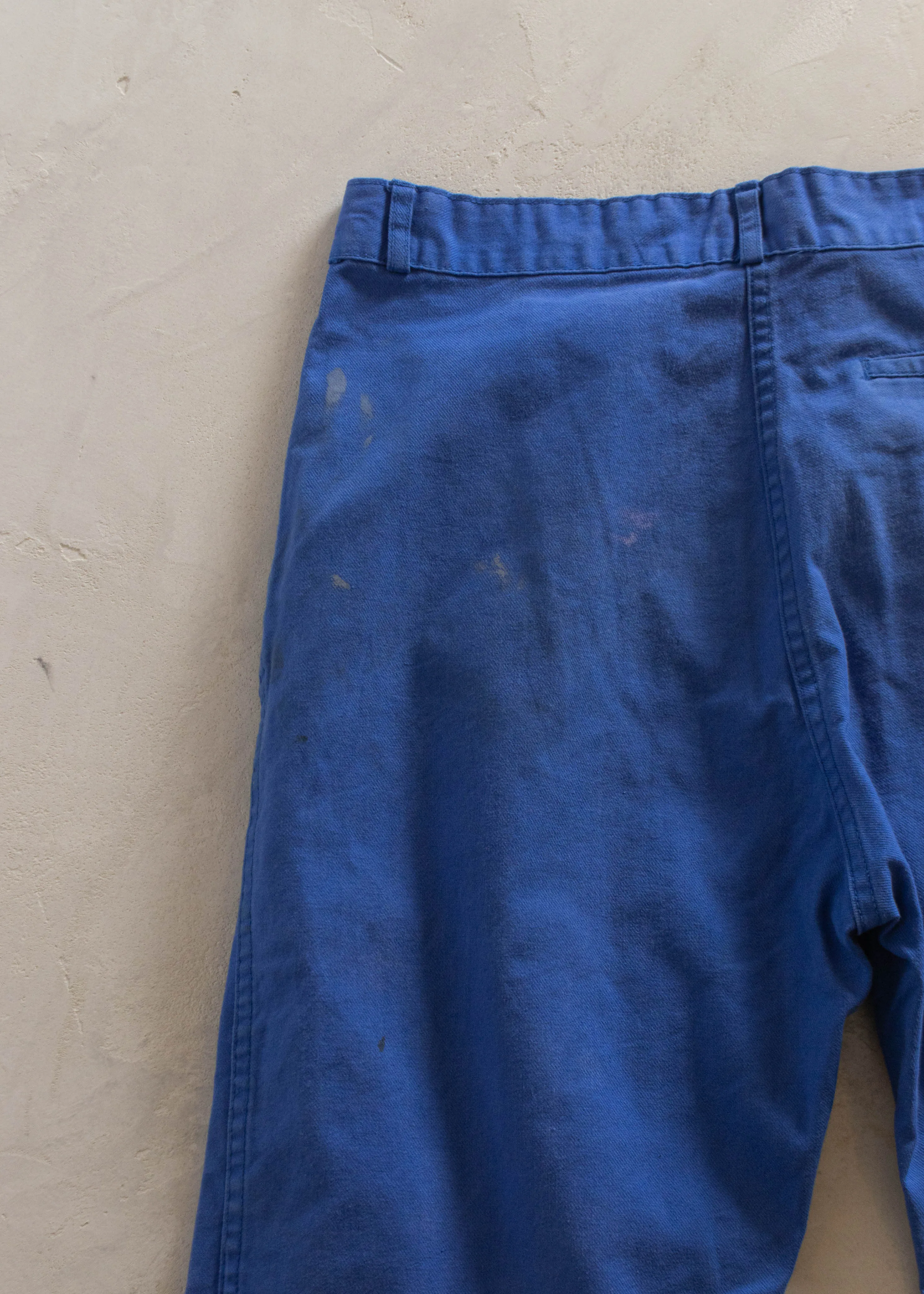 1980s Adolphe Lafont French Workwear Chore Pants Size Women's 31 Men's 33