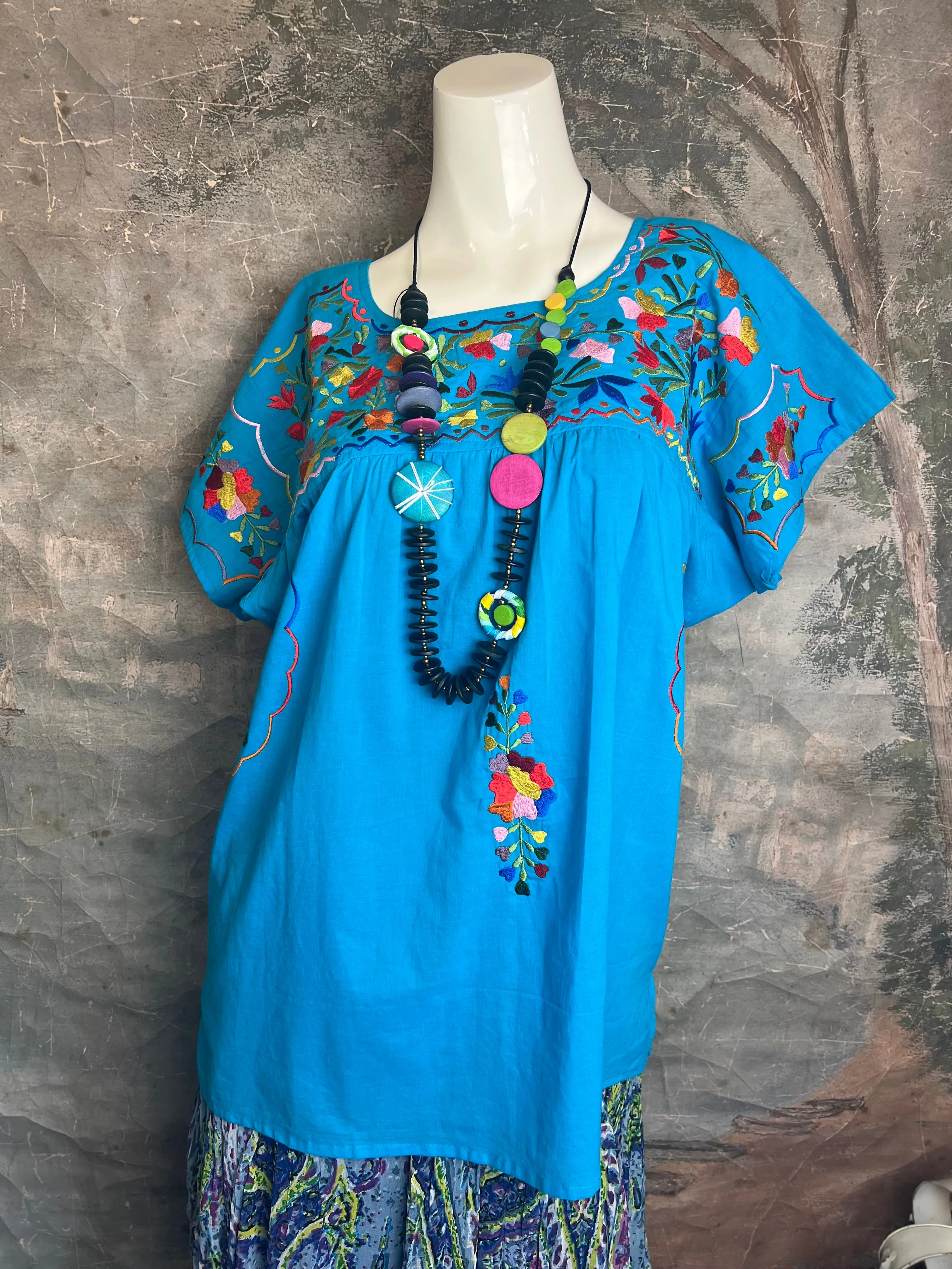 20055 Sunny Embroidered Blouse
