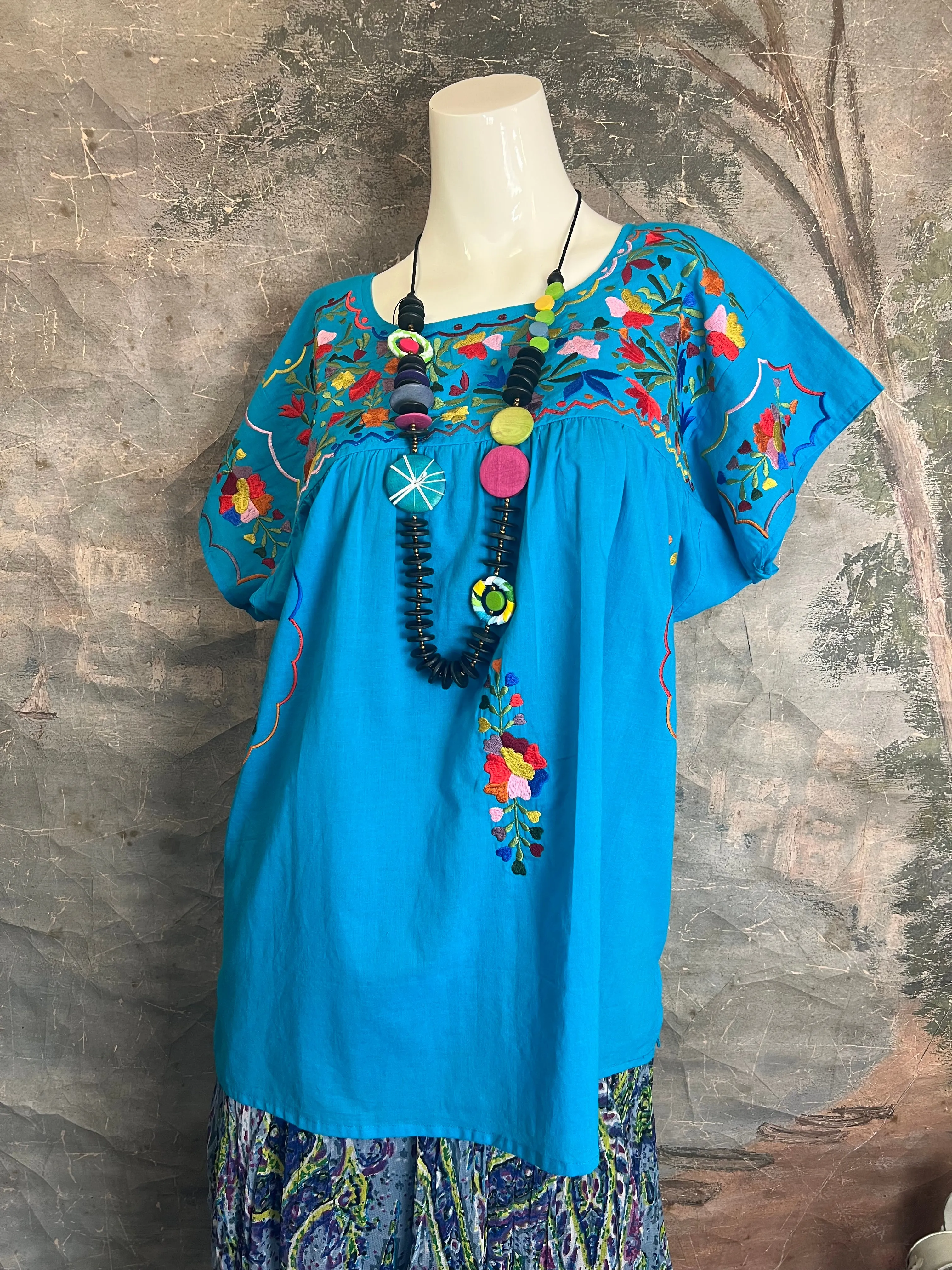 20055 Sunny Embroidered Blouse