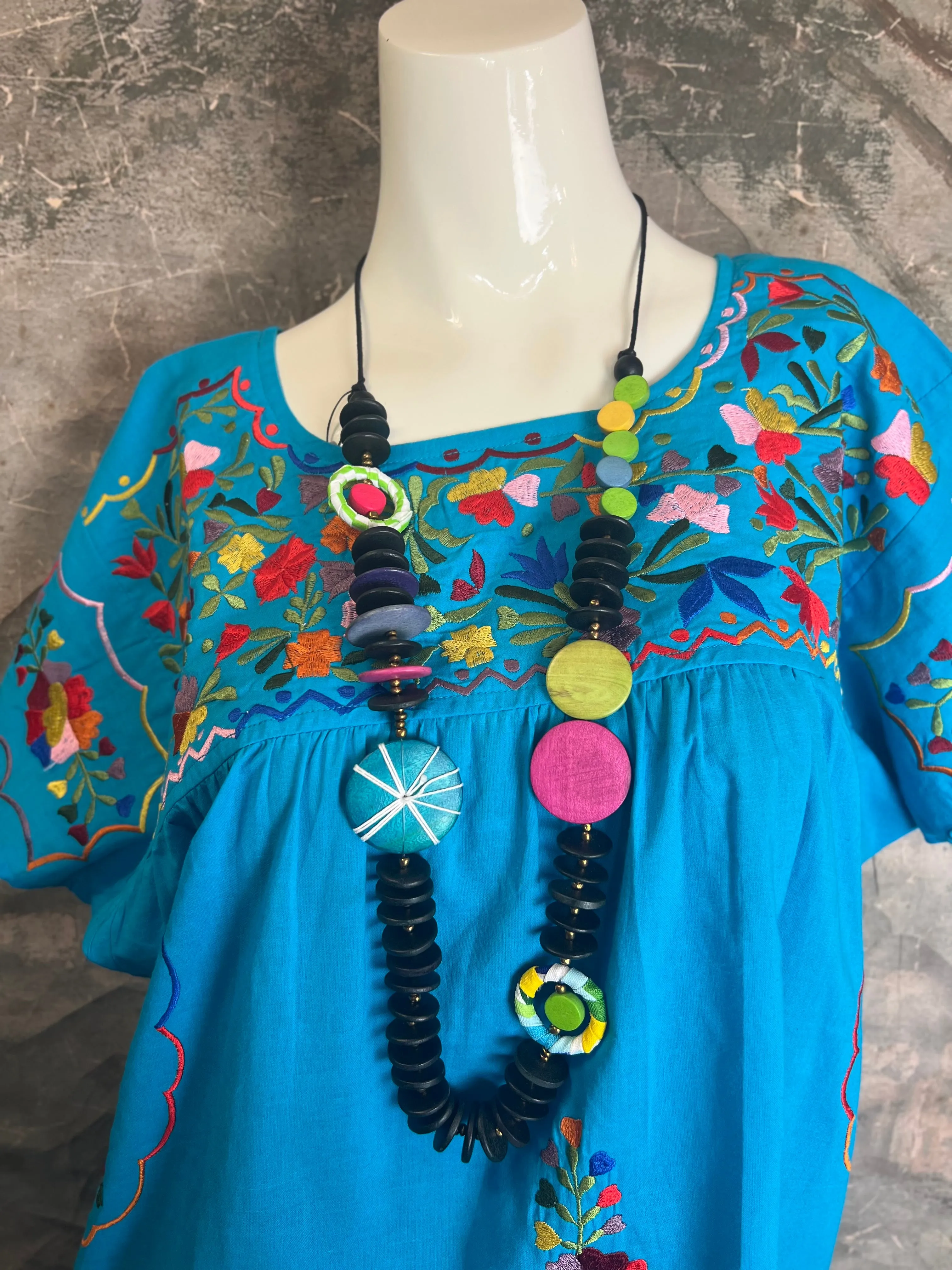20055 Sunny Embroidered Blouse