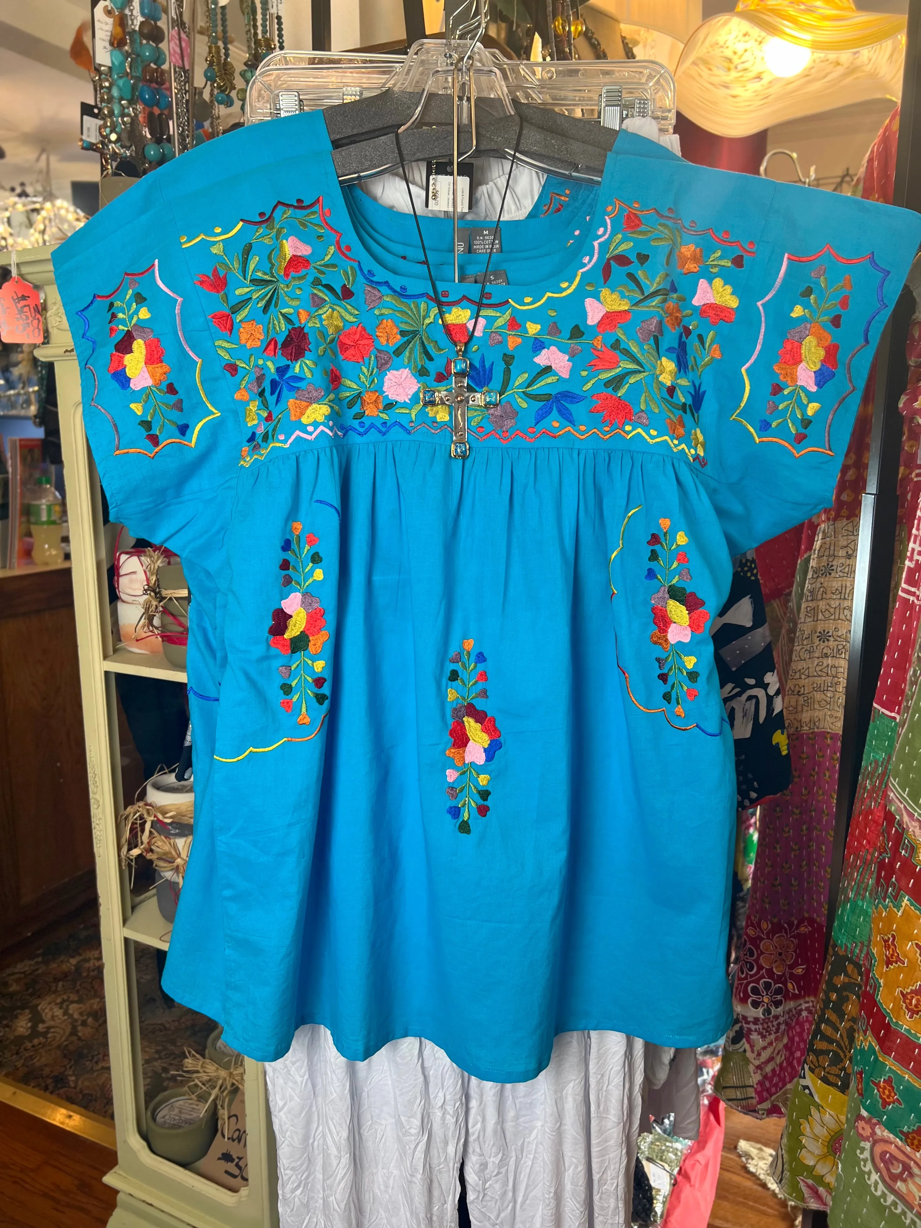 20055 Sunny Embroidered Blouse