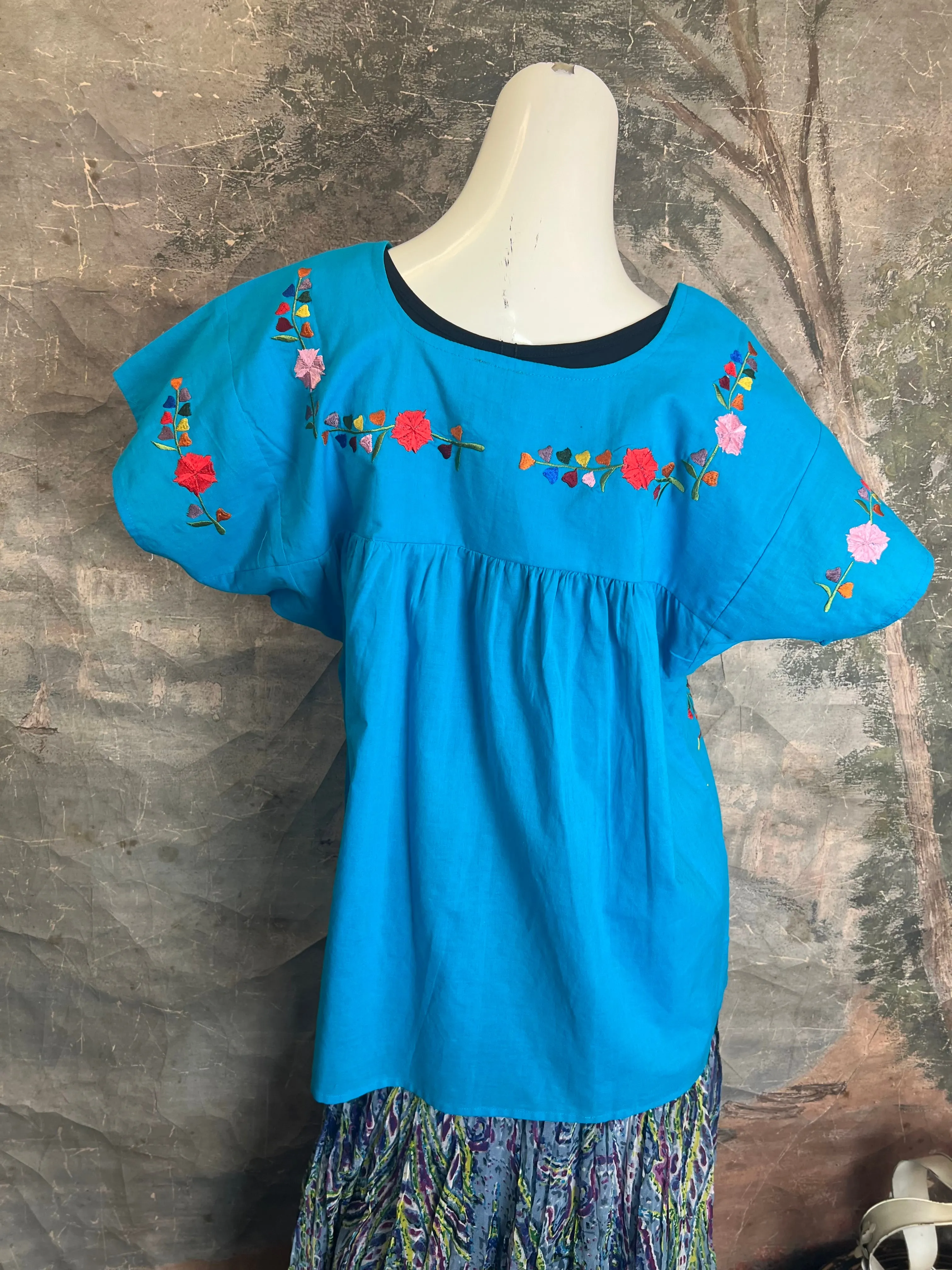20055 Sunny Embroidered Blouse
