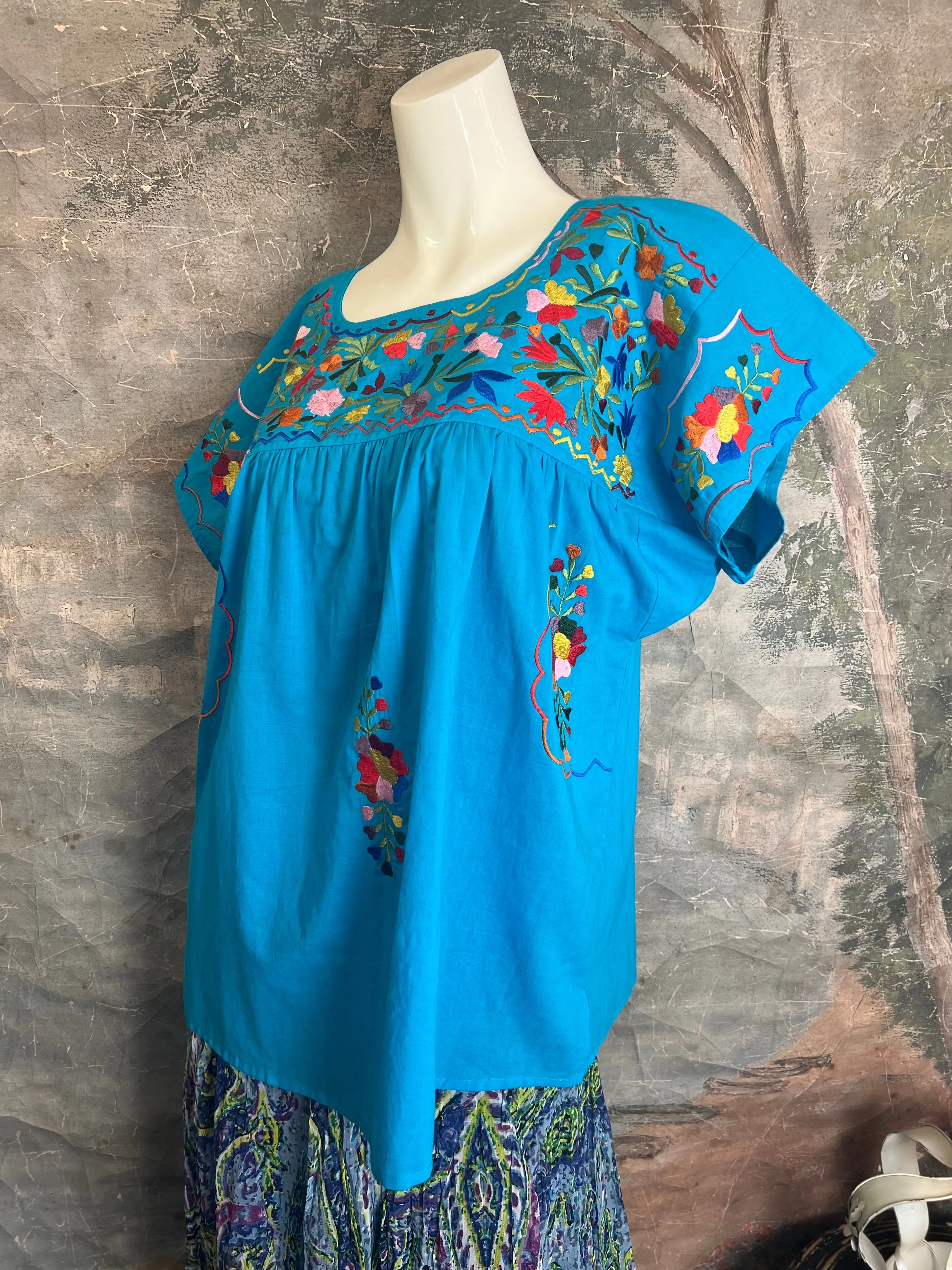 20055 Sunny Embroidered Blouse