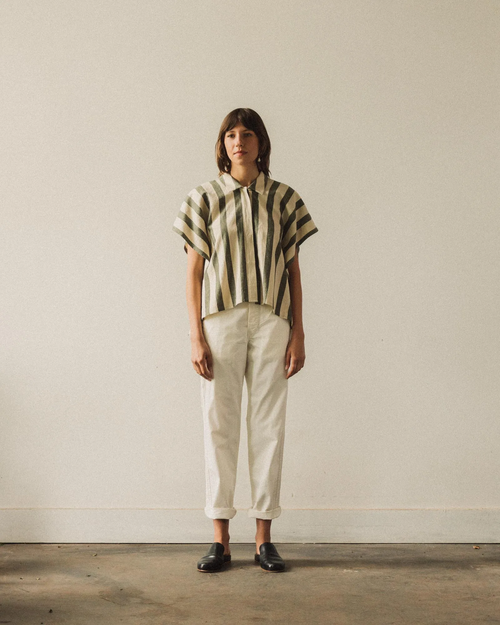 7115 Striped Swing Shirt, Light Stripe