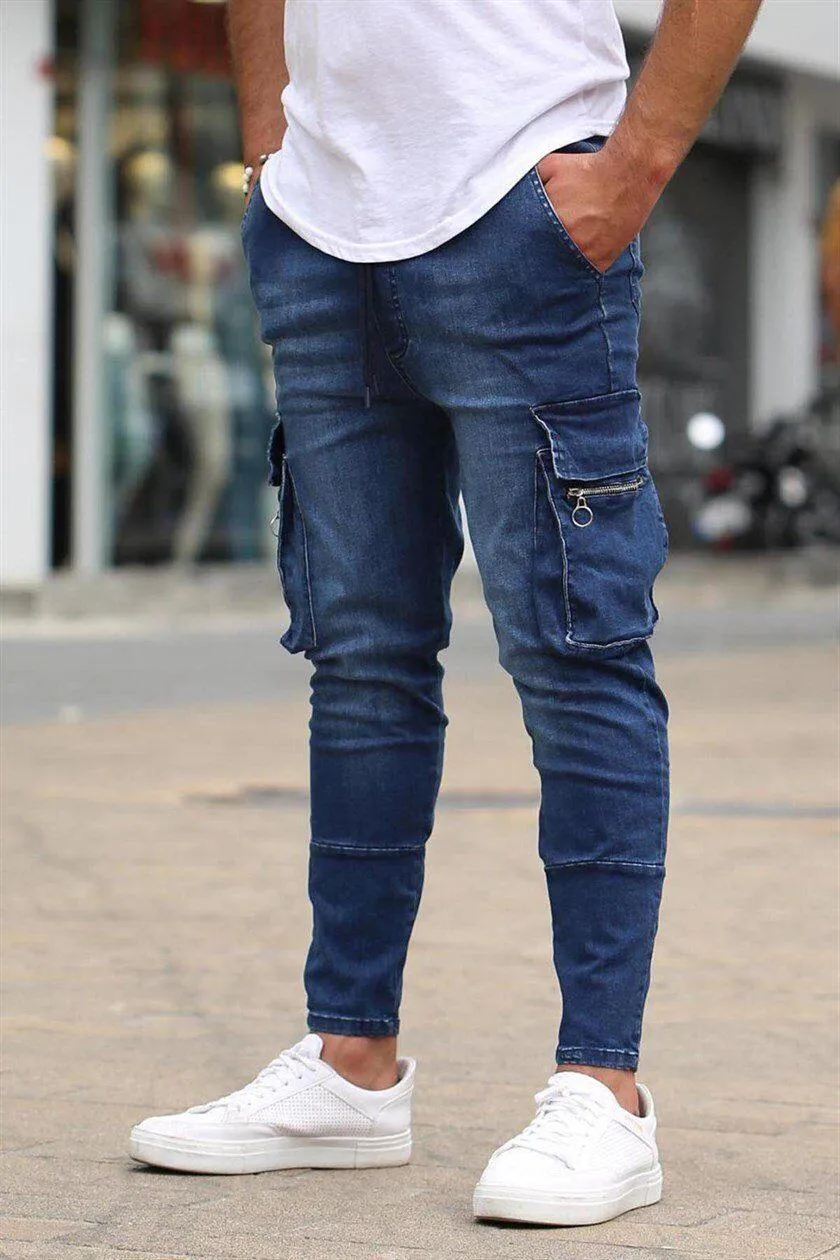 Autumn New Men's Stretch-Fit Casual Jeans