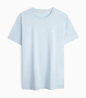 Badge Logo Crew Neck Tee Keepsake Blue