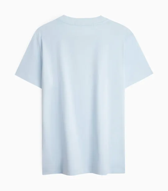 Badge Logo Crew Neck Tee Keepsake Blue