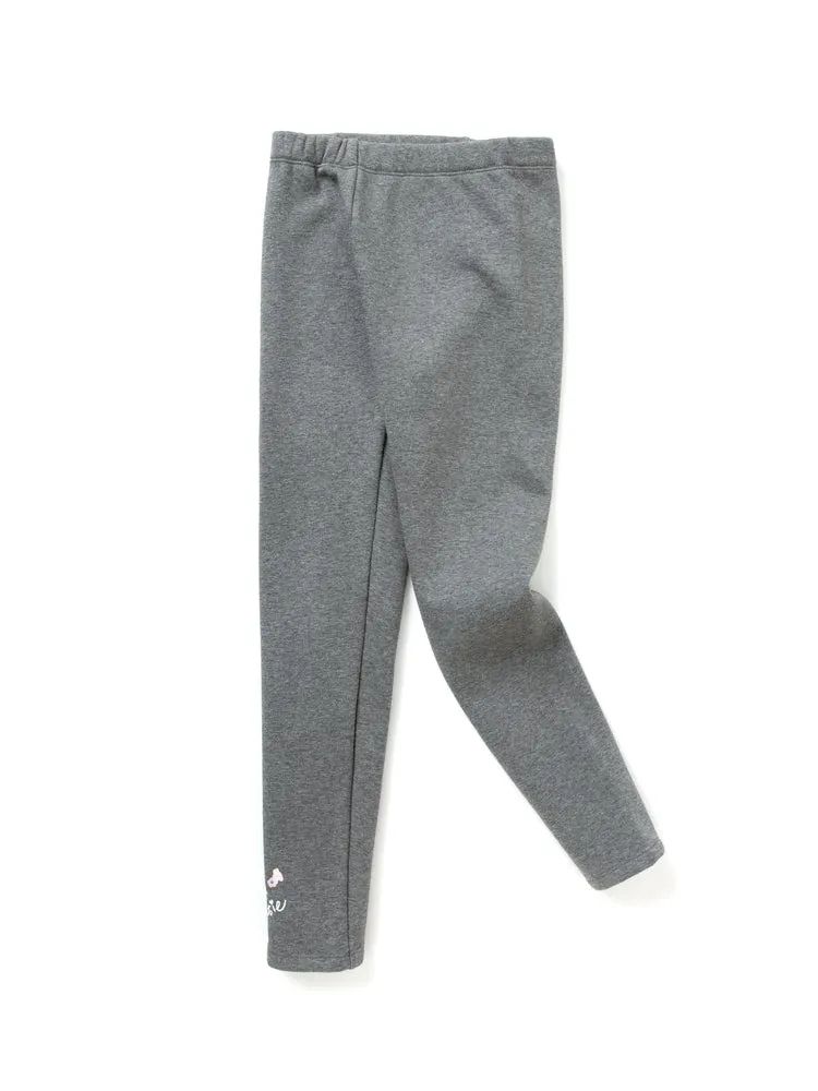 Balabala Kids Girl Comfortable Fleece Trousers