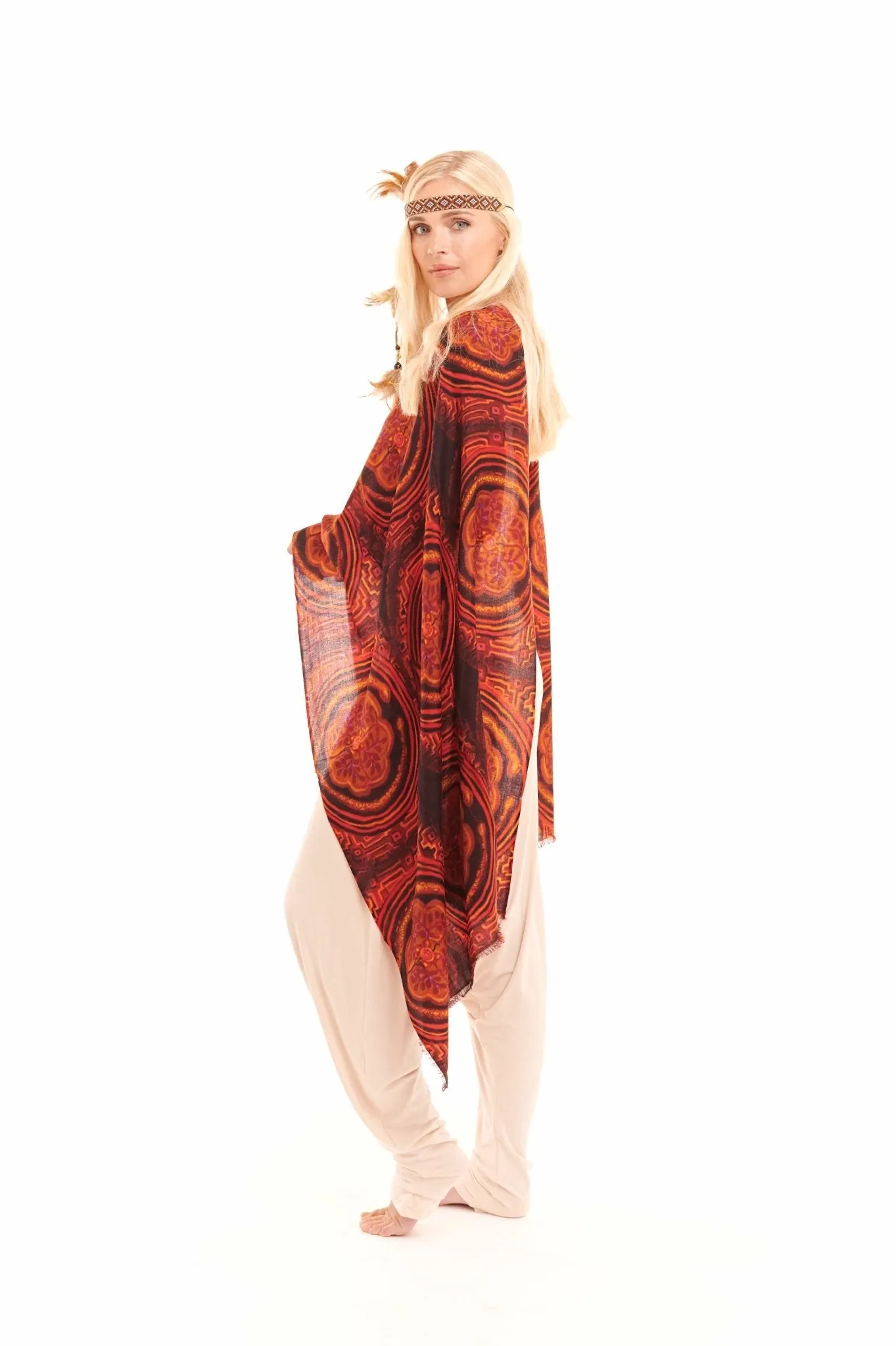 BAMBOO HAREM LOUNGE PANTS ECRU
