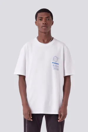 barney cools sounds tee - white