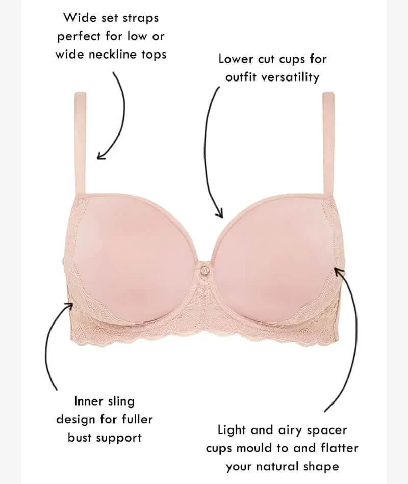 Berlei Lift & Shape Balconette Spacer Bra - Nude Lace