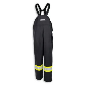 Big K Men's Hi-Vis CSA Approved Flame Resistant Waterproof Rain Bib Pants | 3M Reflective Tape | ASTM Certified | Durable & Comfortable | Sizes S-7XL