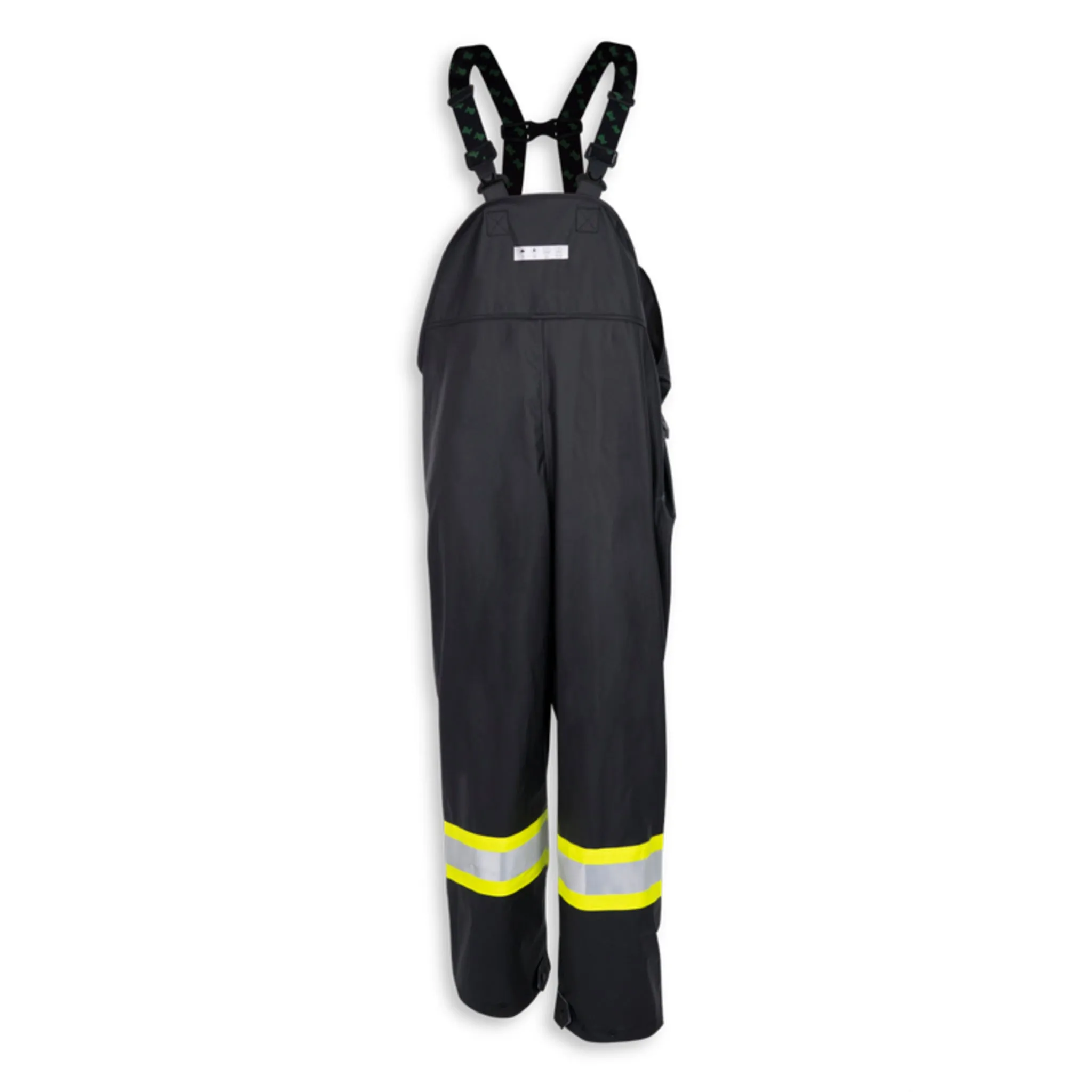 Big K Men's Hi-Vis CSA Approved Flame Resistant Waterproof Rain Bib Pants | 3M Reflective Tape | ASTM Certified | Durable & Comfortable | Sizes S-7XL