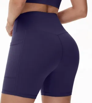 Biker Shorts Women Tummy Control Yoga Shorts Breathable Gym Shorts Spandex Shorts High Waisted Running Shorts