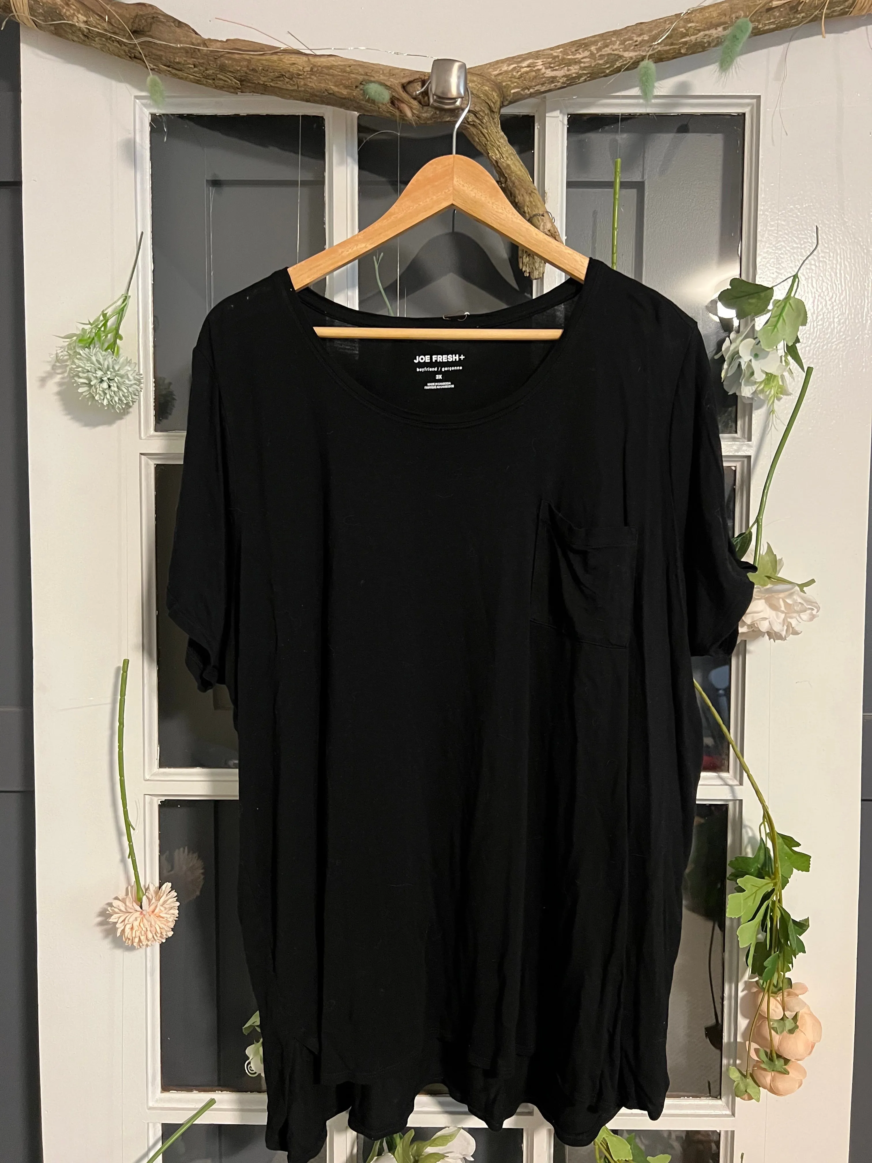 Black Tee 3X