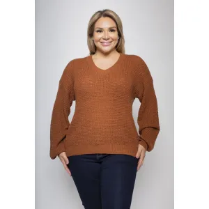Black V-Neck Sweater