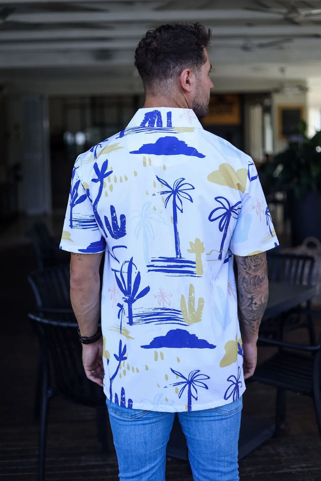CA Mens Button-Up | Desert Classic