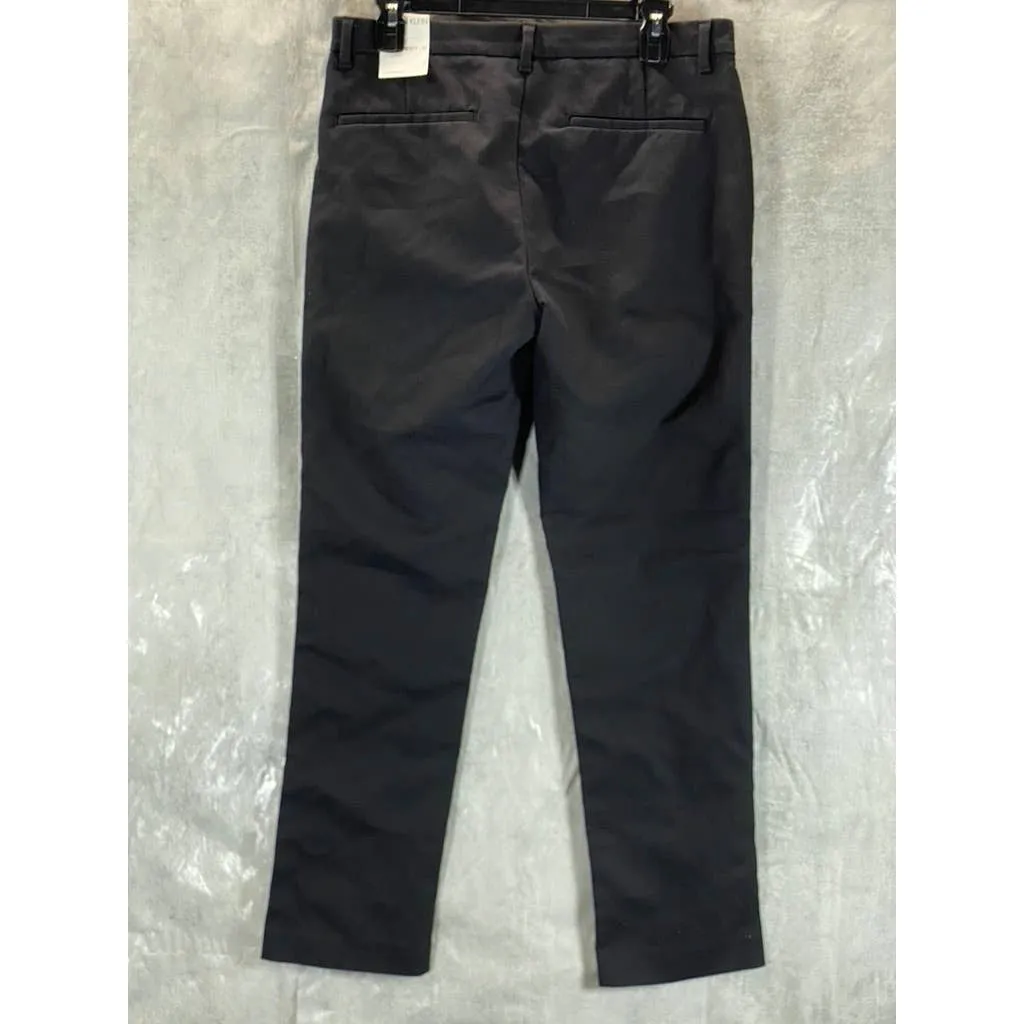 CALVIN KLEIN Men's Black Modern-Fit Stretch Pants SZ 32X30
