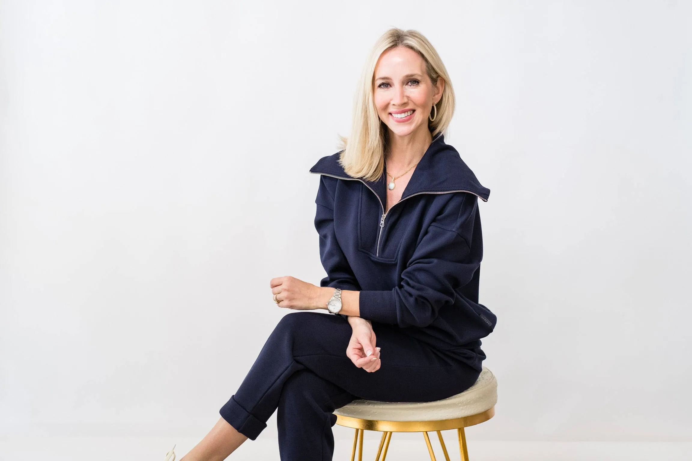 Catherine Half Zip Sweater