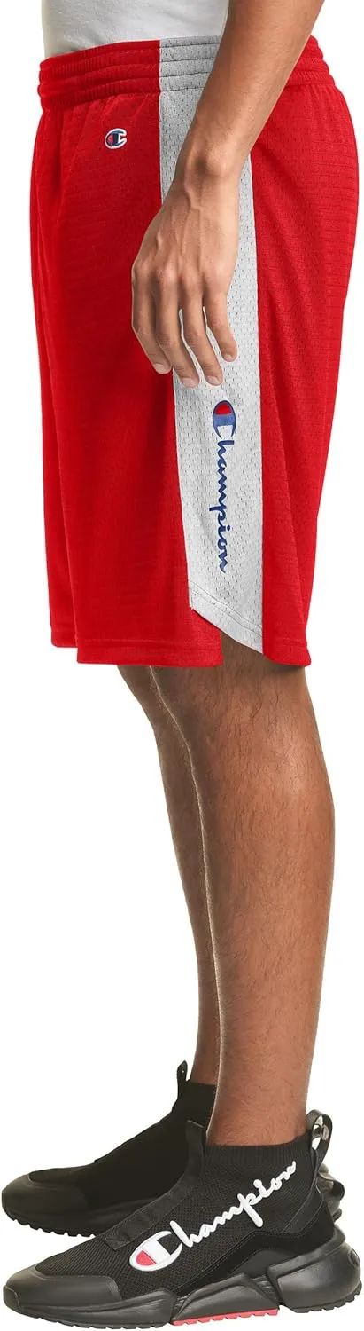 Champion Men's Shorts, Mesh Basketball Shorts, Sports Shorts For Men, Athletic Shorts, 10