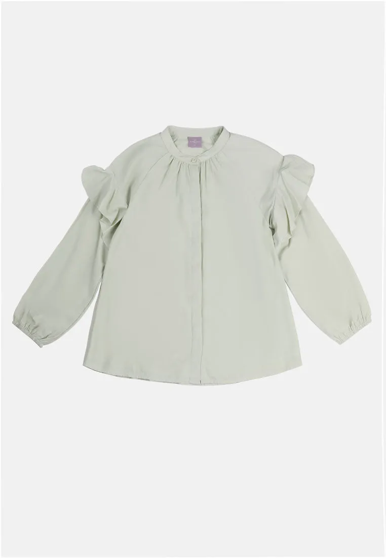 Cheetah Kids Girl Stylish and Fashion Soft Touch Cotton Blend Long Sleeves Blouse MD2- CJG-130686