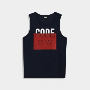 Code Mens Graphic Vest Blue/Multi _ 182609 _ Blue