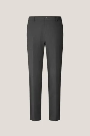 Cool Touch Multi-Way Stretch Smart Fit Plain Weave Formal Pants with Elastic Waist Band