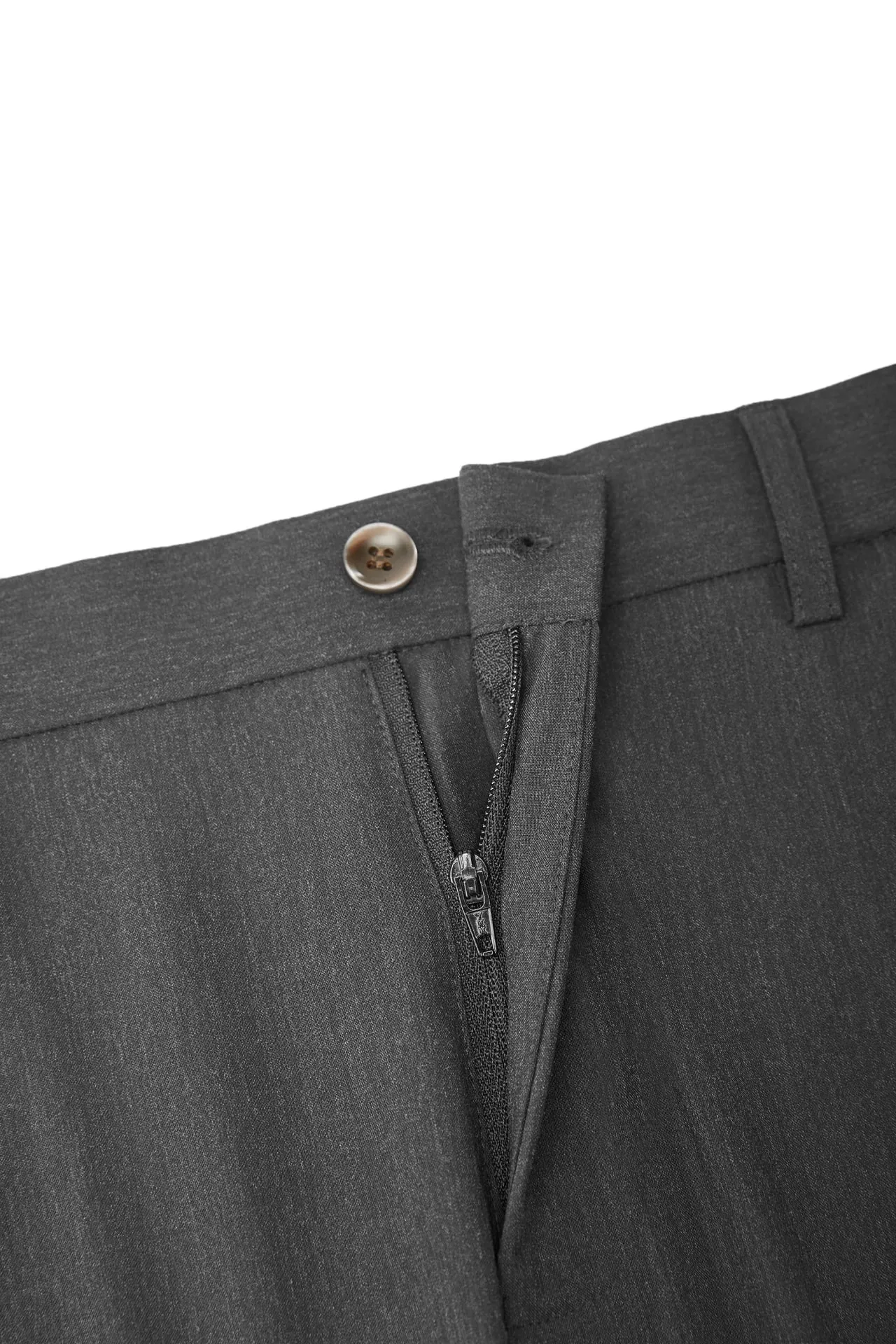 Cool Touch Multi-Way Stretch Smart Fit Plain Weave Formal Pants with Elastic Waist Band
