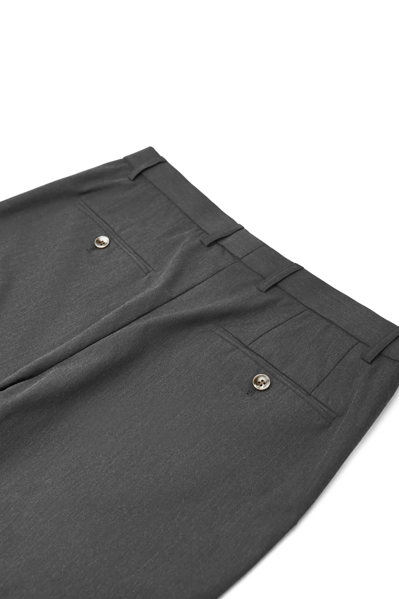 Cool Touch Multi-Way Stretch Smart Fit Plain Weave Formal Pants with Elastic Waist Band