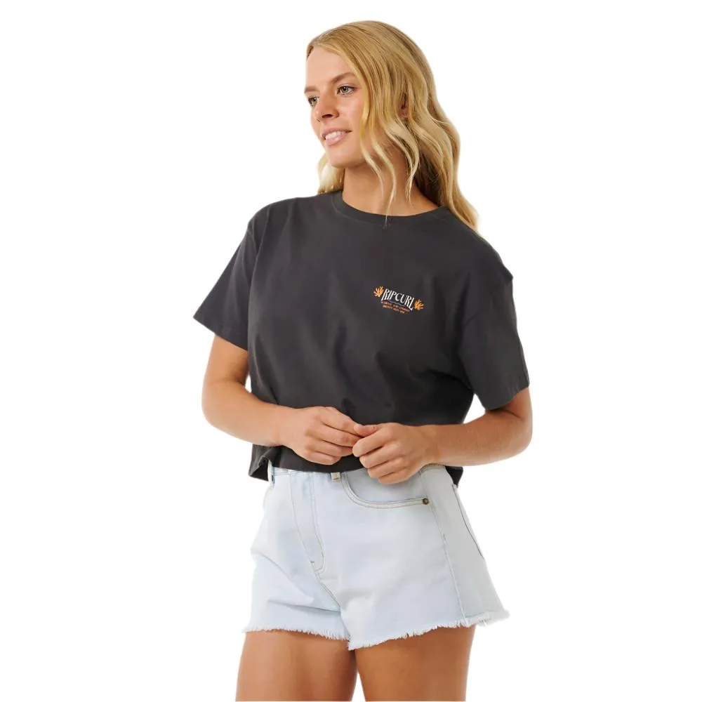 Coral Sands Crop Tee - Womens