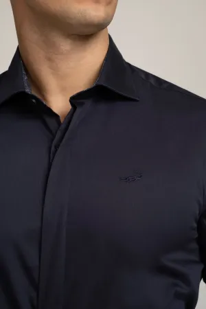 Crocodile Regular FS Shirt Blue - Astral Aura