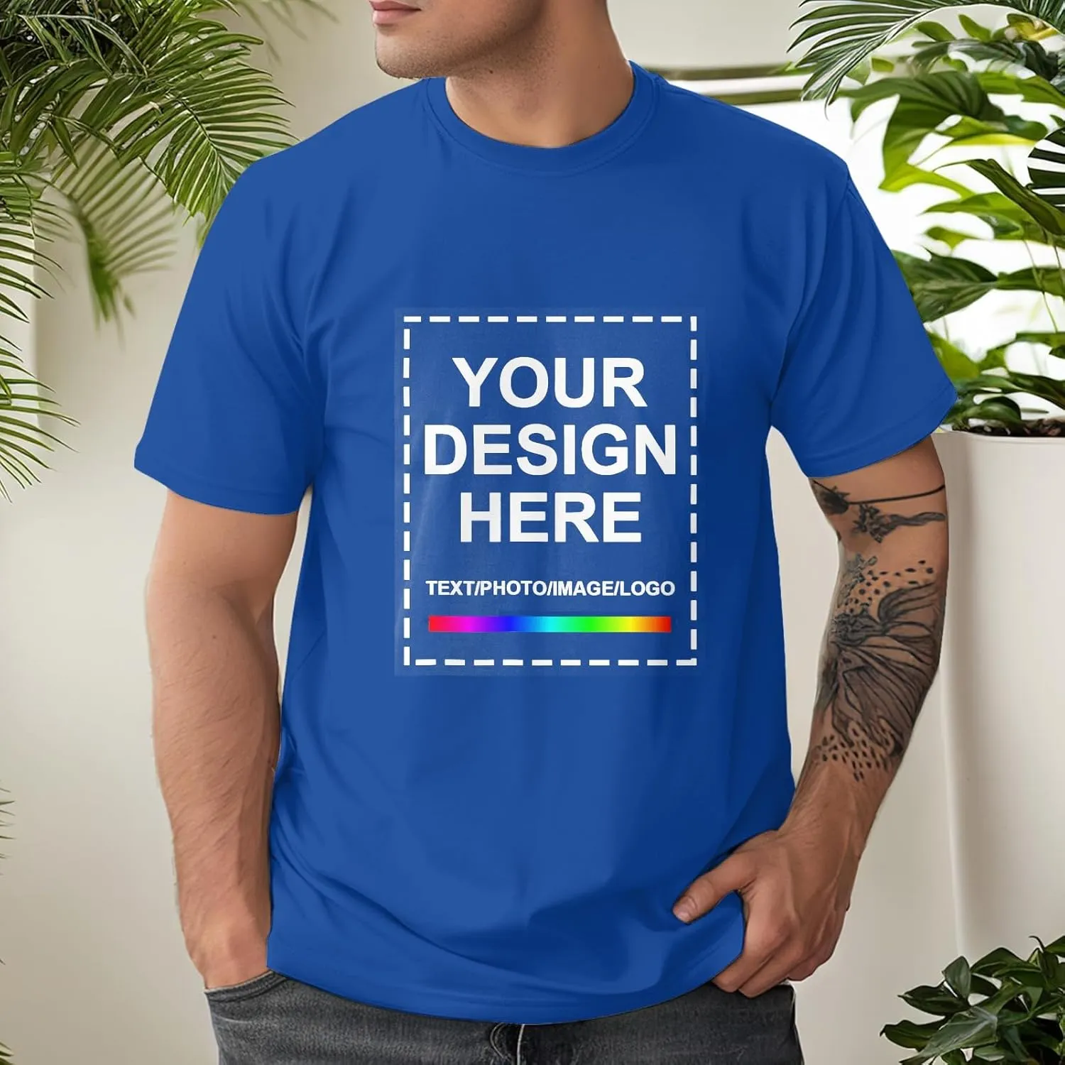 Custom T Shirts for Men Woman??Custom T Shirts Design Your Own??Personalized T Shirts Customized Tee Gifts Add Photo Logo Text