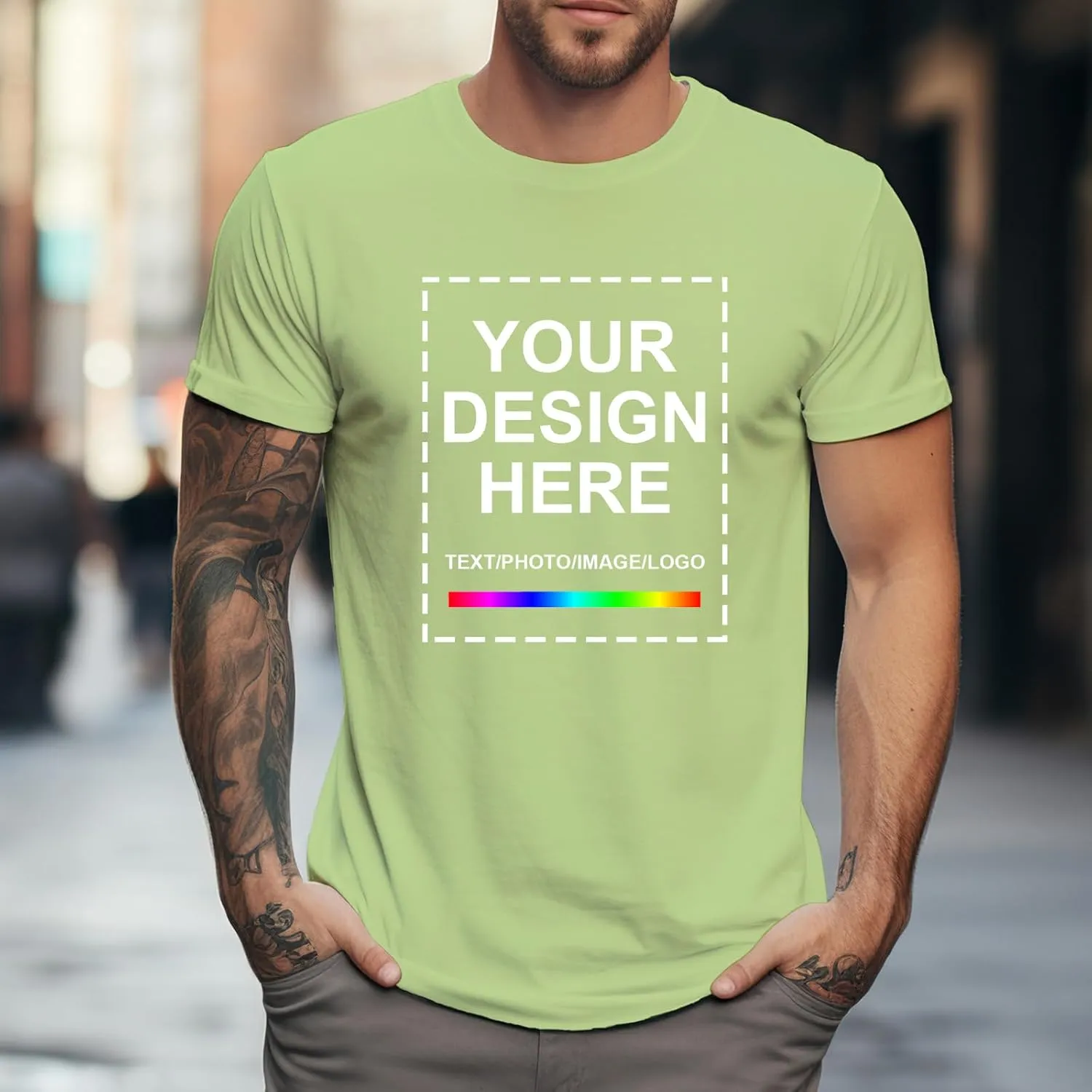 Custom T Shirts for Men Woman??Custom T Shirts Design Your Own??Personalized T Shirts Customized Tee Gifts Add Photo Logo Text