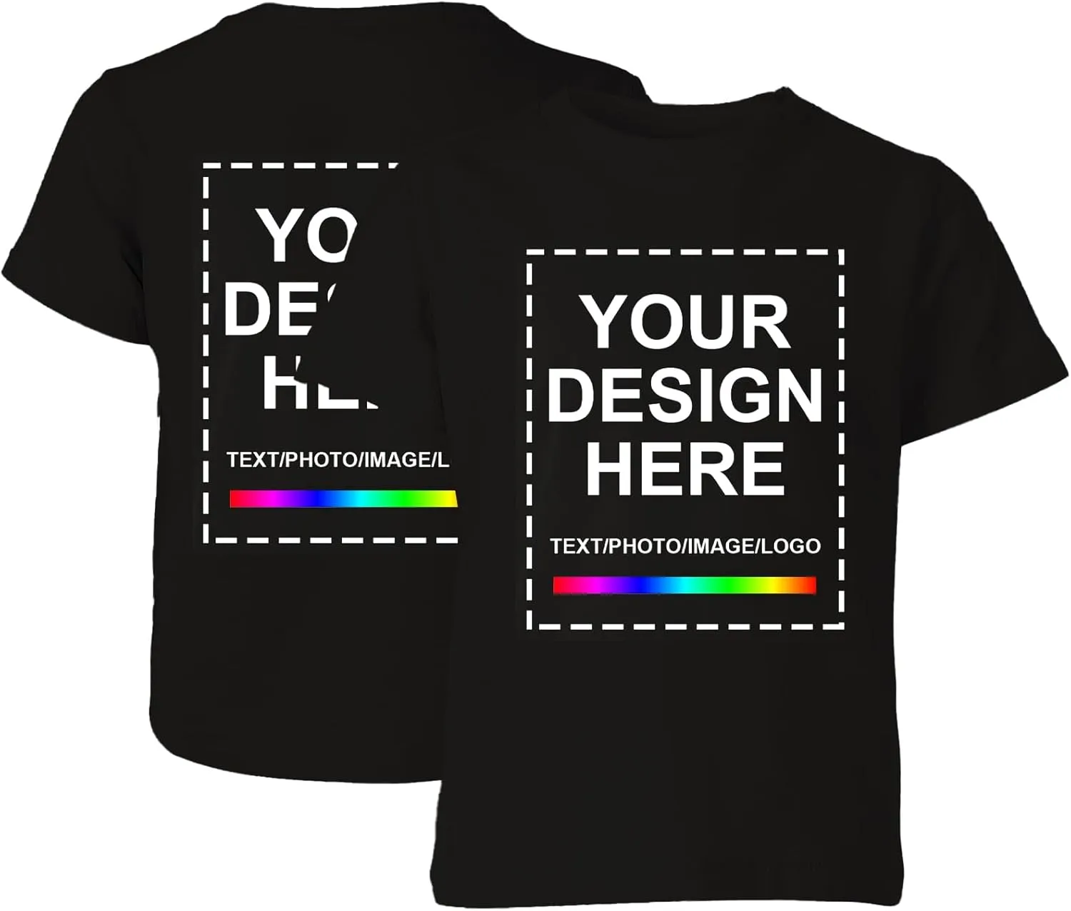 Custom T Shirts for Men Woman??Custom T Shirts Design Your Own??Personalized T Shirts Customized Tee Gifts Add Photo Logo Text