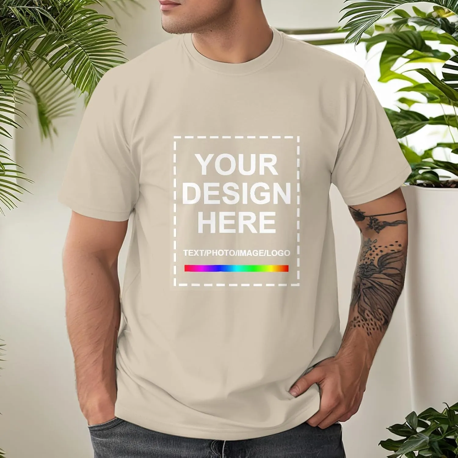 Custom T Shirts for Men Woman??Custom T Shirts Design Your Own??Personalized T Shirts Customized Tee Gifts Add Photo Logo Text