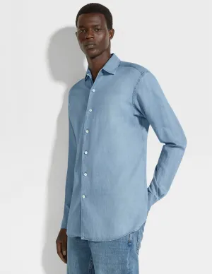 Denim Shirt | Light Blue