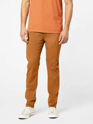 Dockers Men's Jean Cut Supreme Flex Slim Fit Pants Dark Ginger Brown 38 x 32