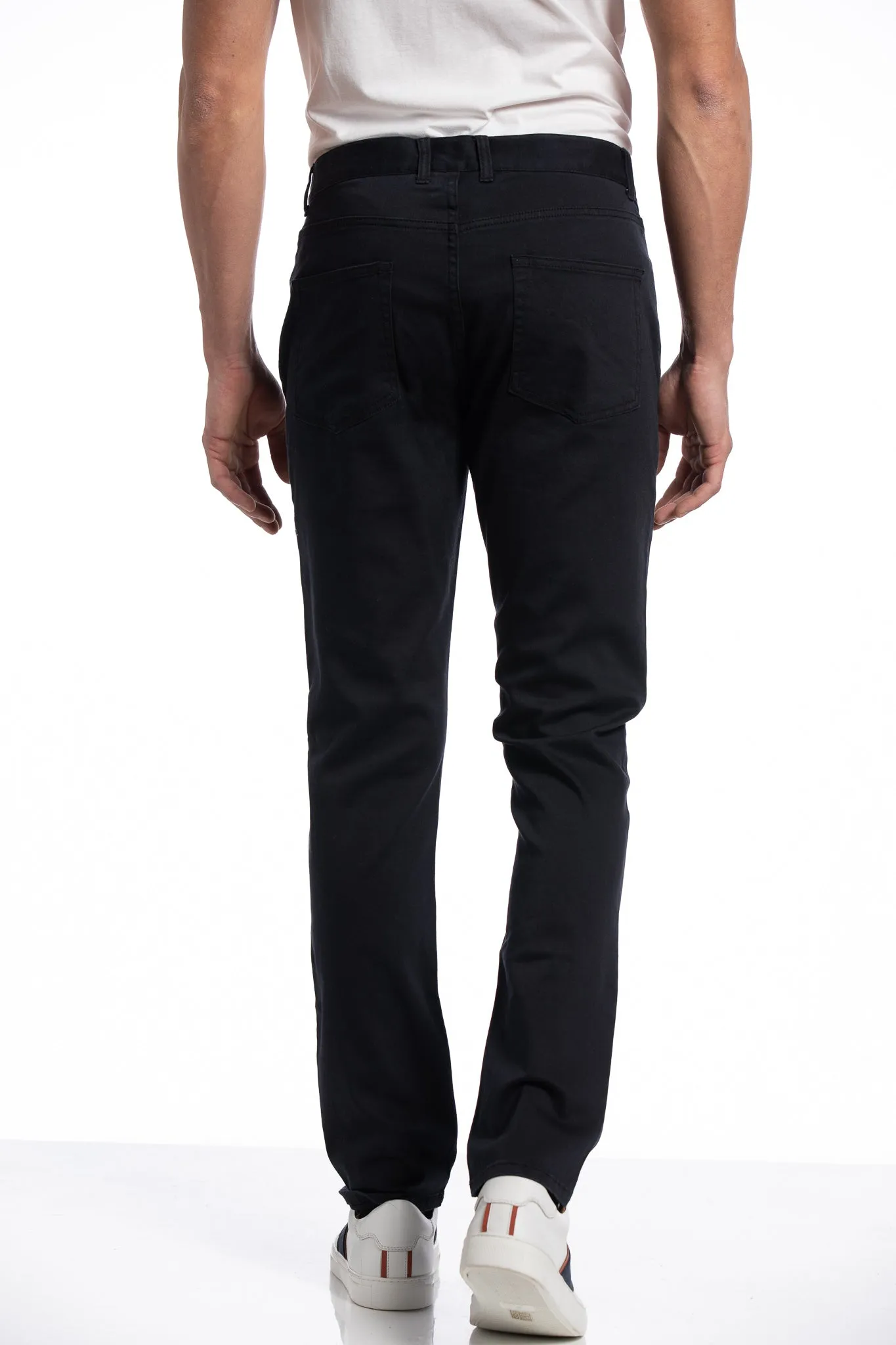 Dylan 5 Pocket Pant in Jet Black
