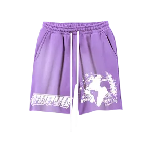 EAGLE SHORTS - WASHED PURPLE