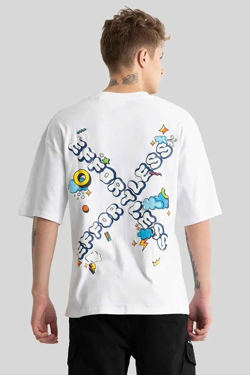 Effortless White Oversized T-Shirt