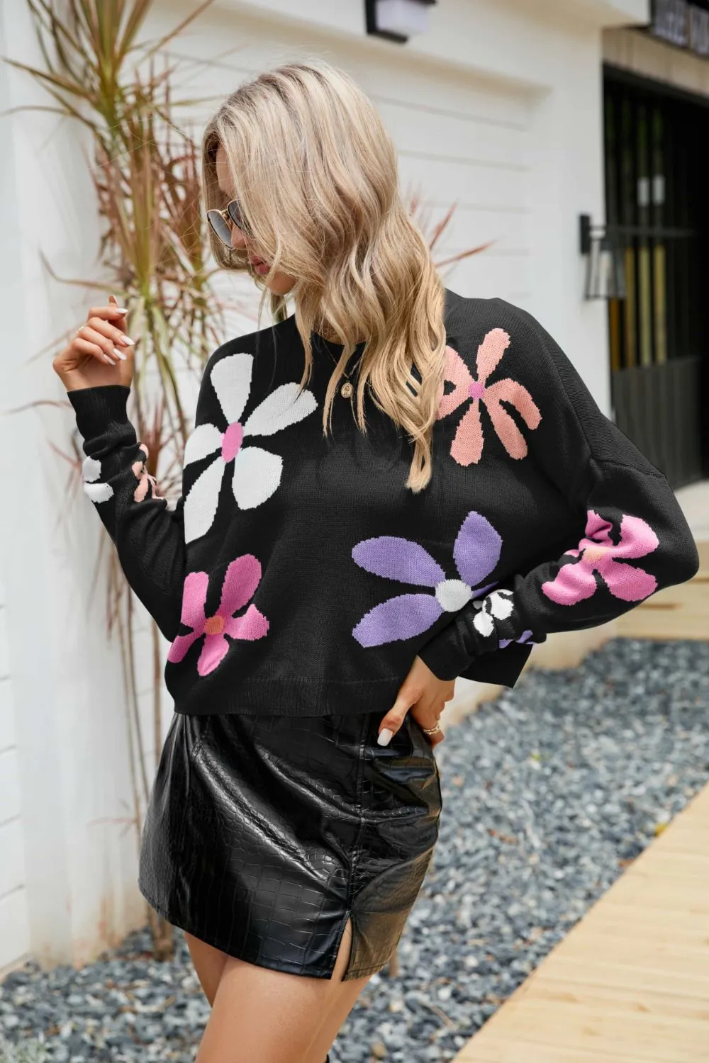 Floral and Fun Sweater