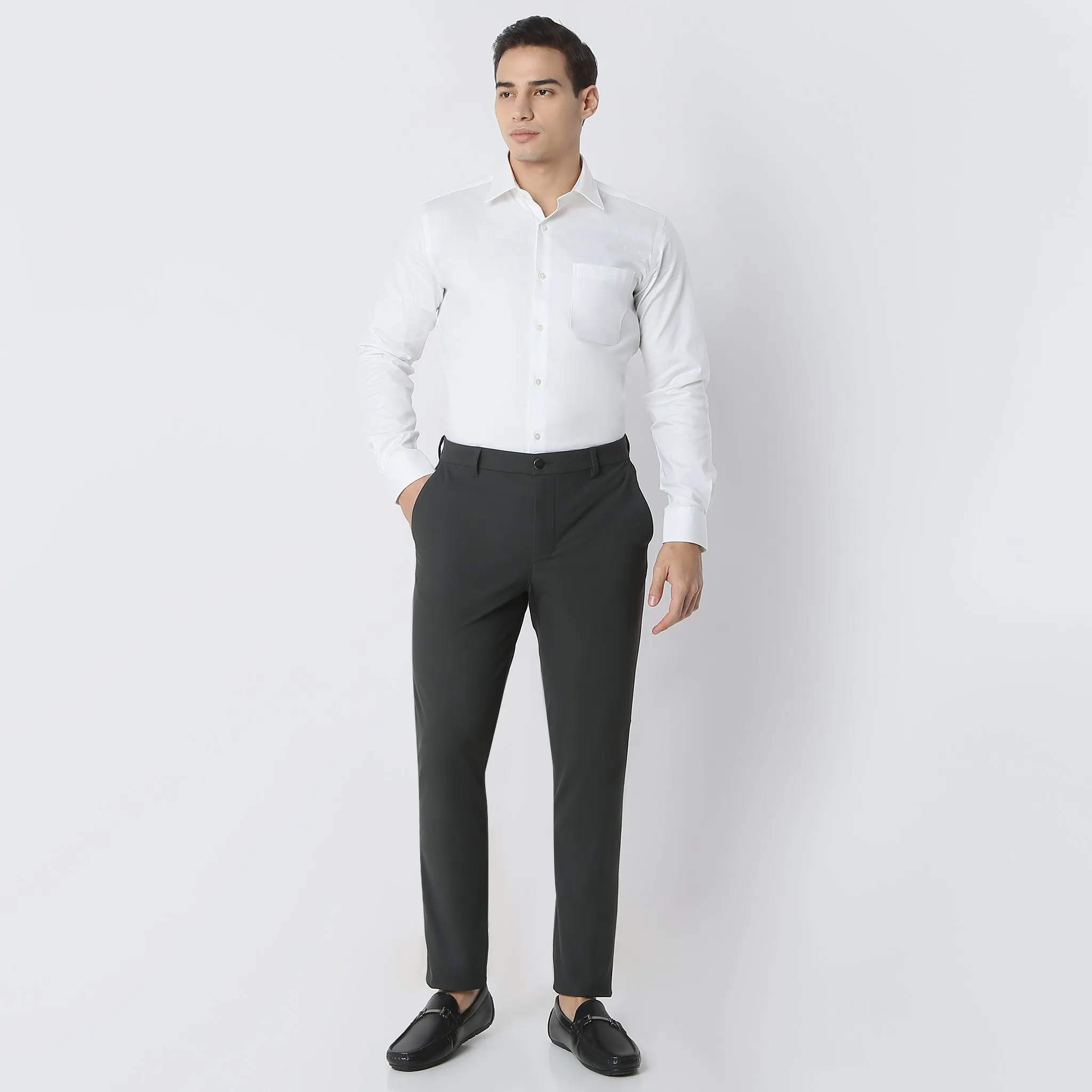 FluidX™ Pants - Wrinkle Free 4-way Stretch made with exclusive CIEM® fabric - Mid Rise Ankle Length
