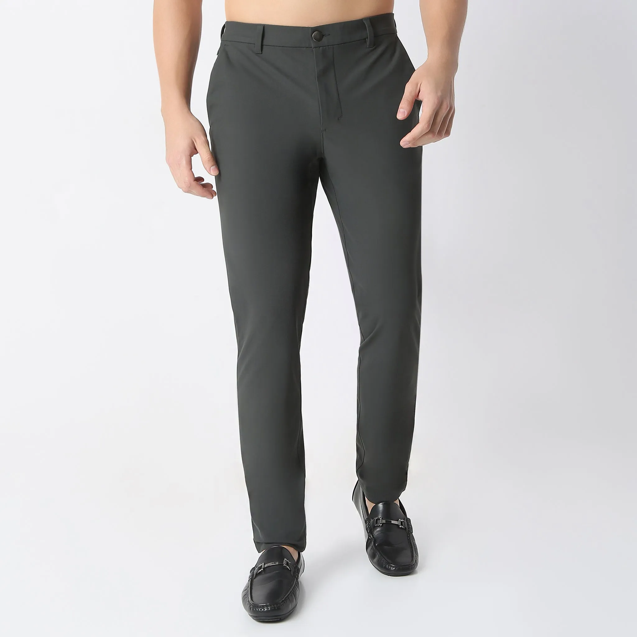FluidX™ Pants - Wrinkle Free 4-way Stretch made with exclusive CIEM® fabric - Mid Rise Ankle Length