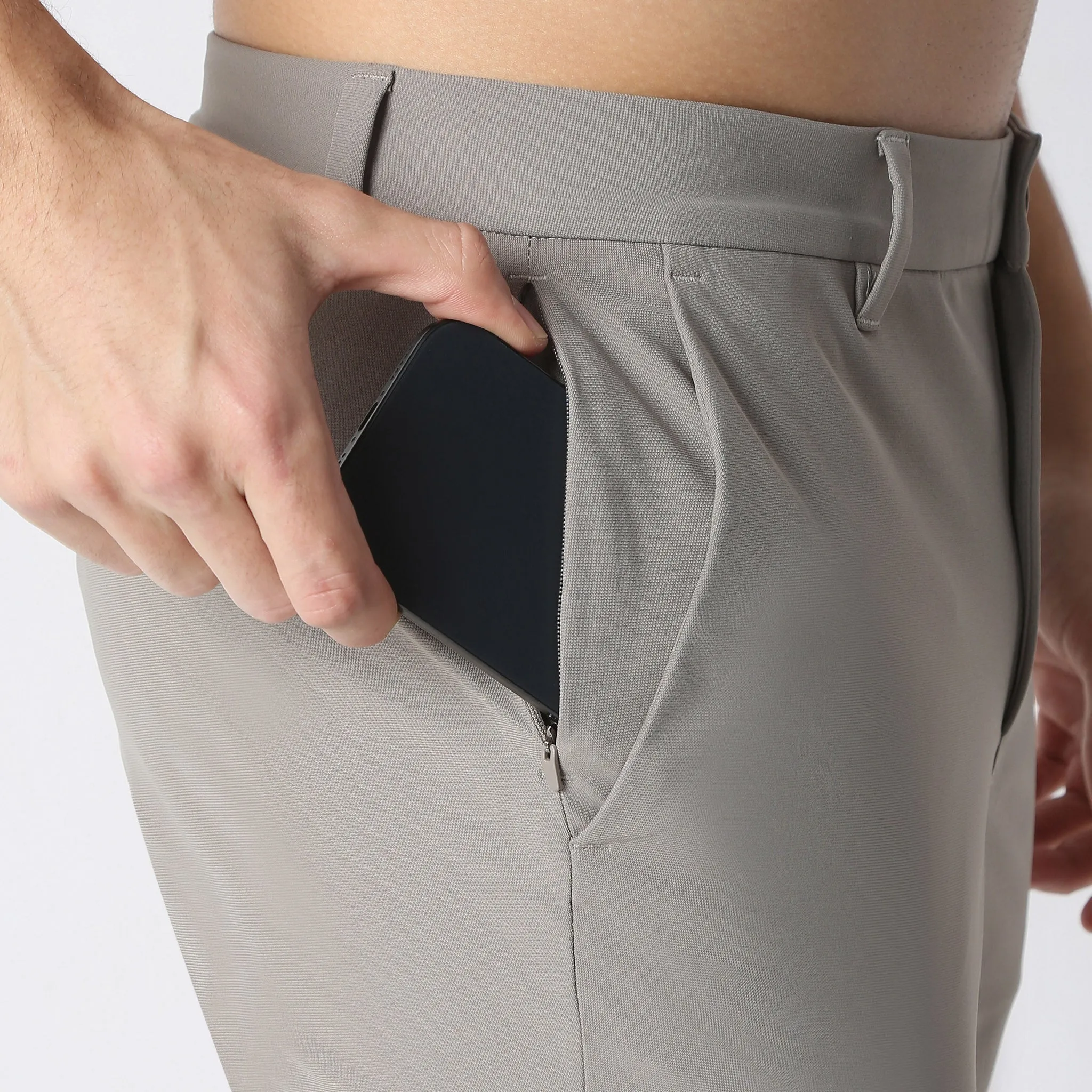 FluidX™ Pants - Wrinkle Free 4-way Stretch made with exclusive CIEM® fabric - Mid Rise Ankle Length