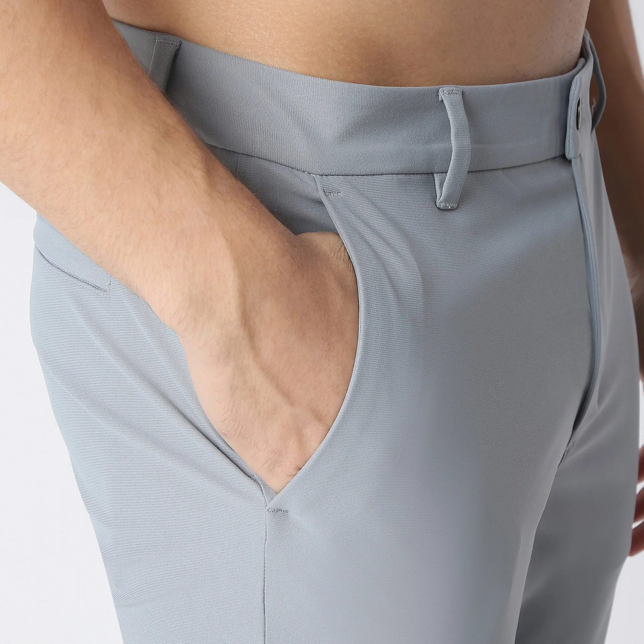 FluidX™ Pants - Wrinkle Free 4-way Stretch made with exclusive CIEM® fabric - Mid Rise Ankle Length