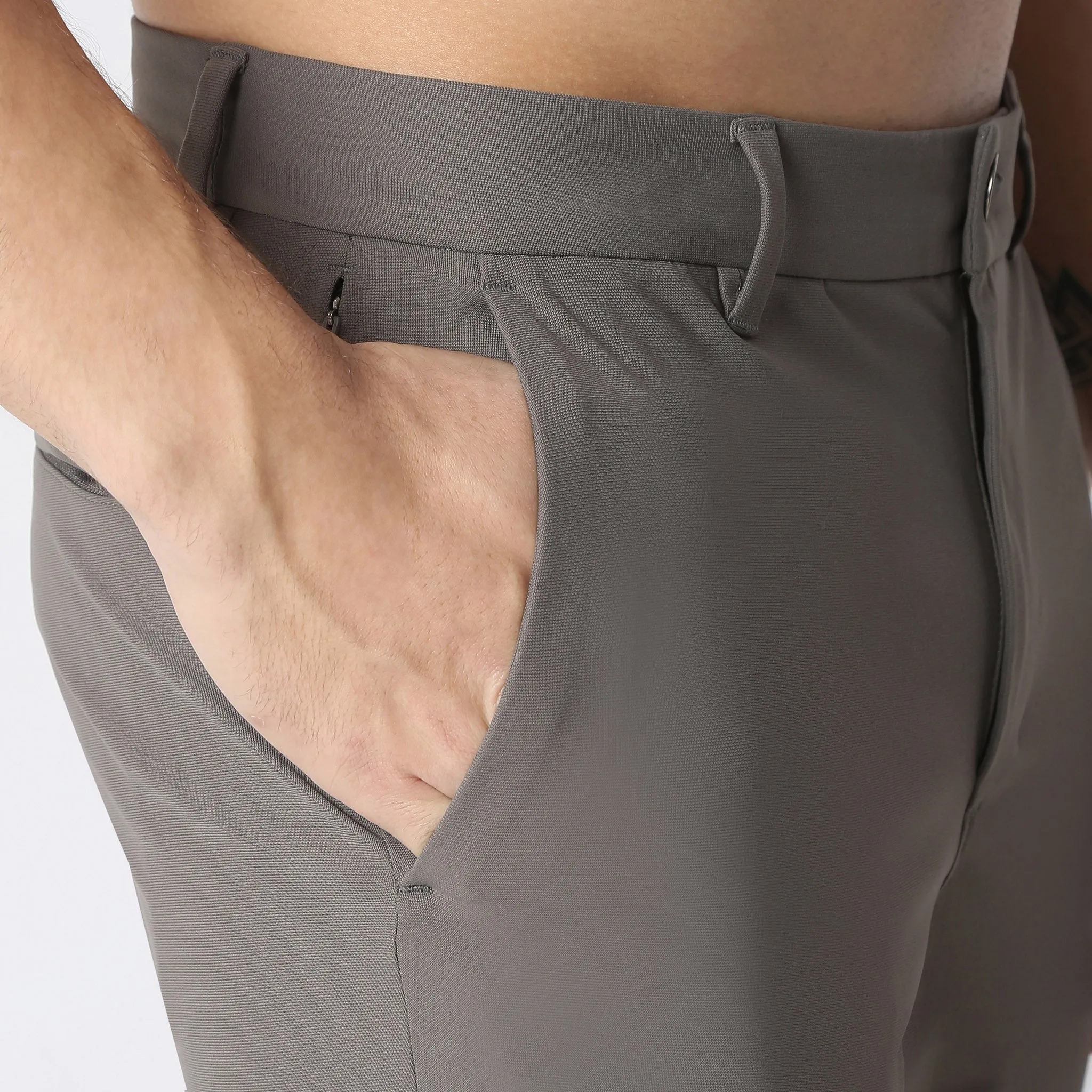 FluidX™ Pants - Wrinkle Free 4-way Stretch made with exclusive CIEM® fabric - Mid Rise Ankle Length