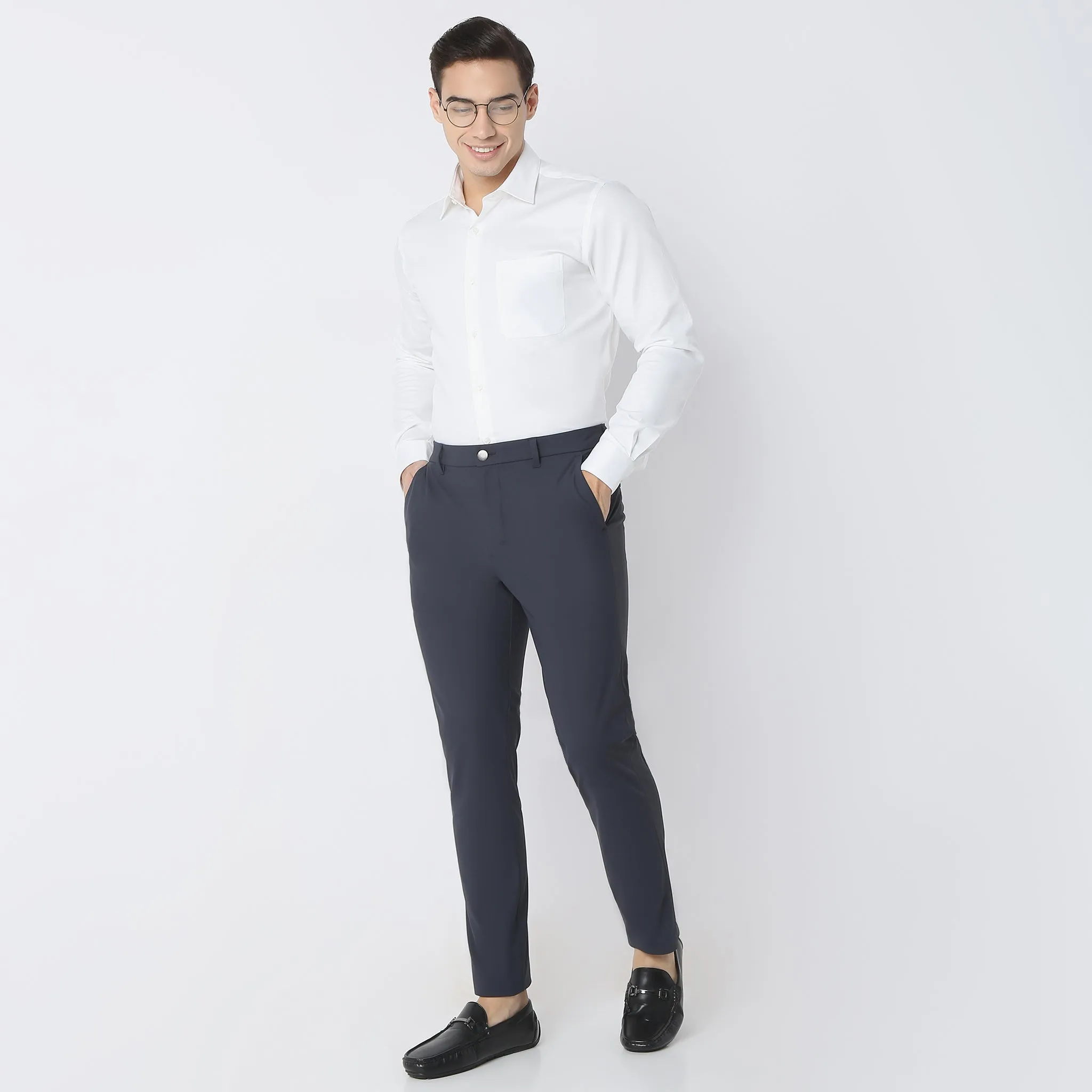 FluidX™ Pants - Wrinkle Free 4-way Stretch made with exclusive CIEM® fabric - Mid Rise Ankle Length