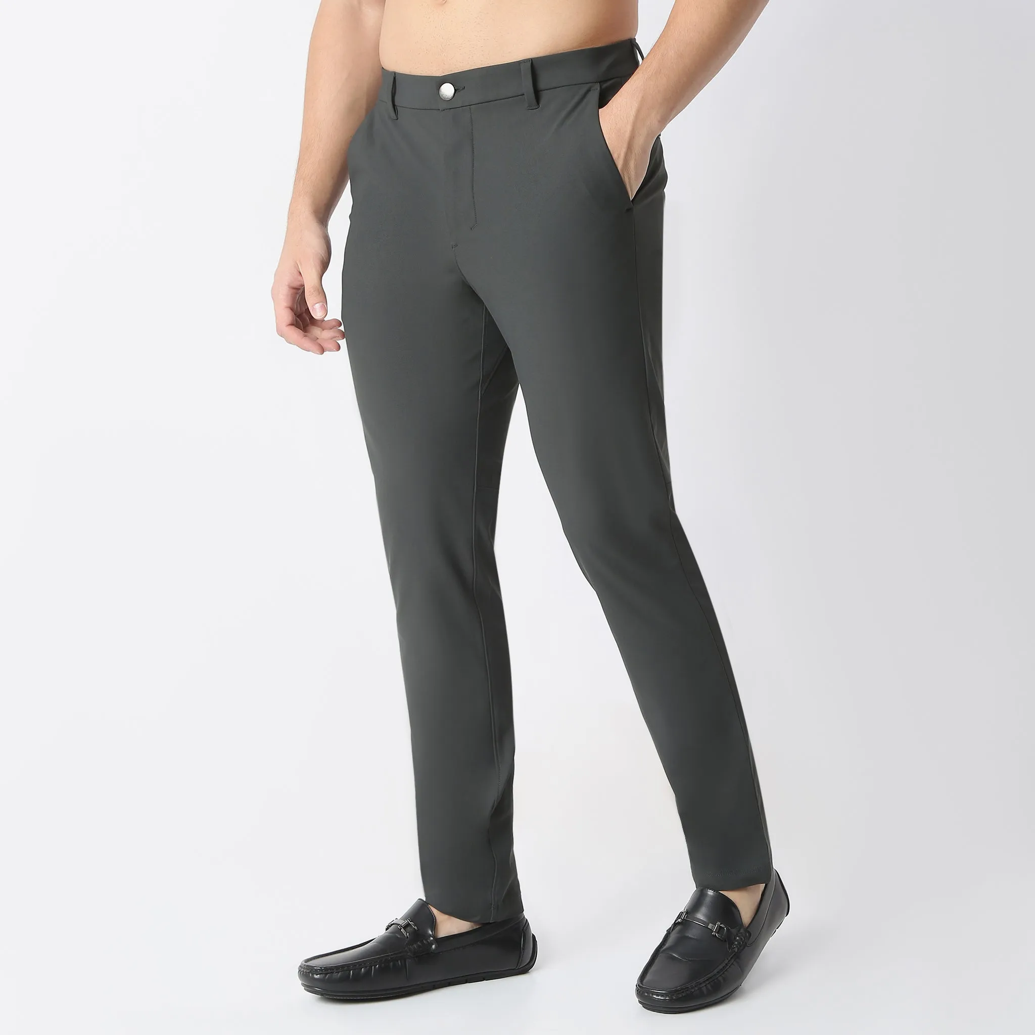 FluidX™ Pants - Wrinkle Free 4-way Stretch made with exclusive CIEM® fabric - Mid Rise Ankle Length