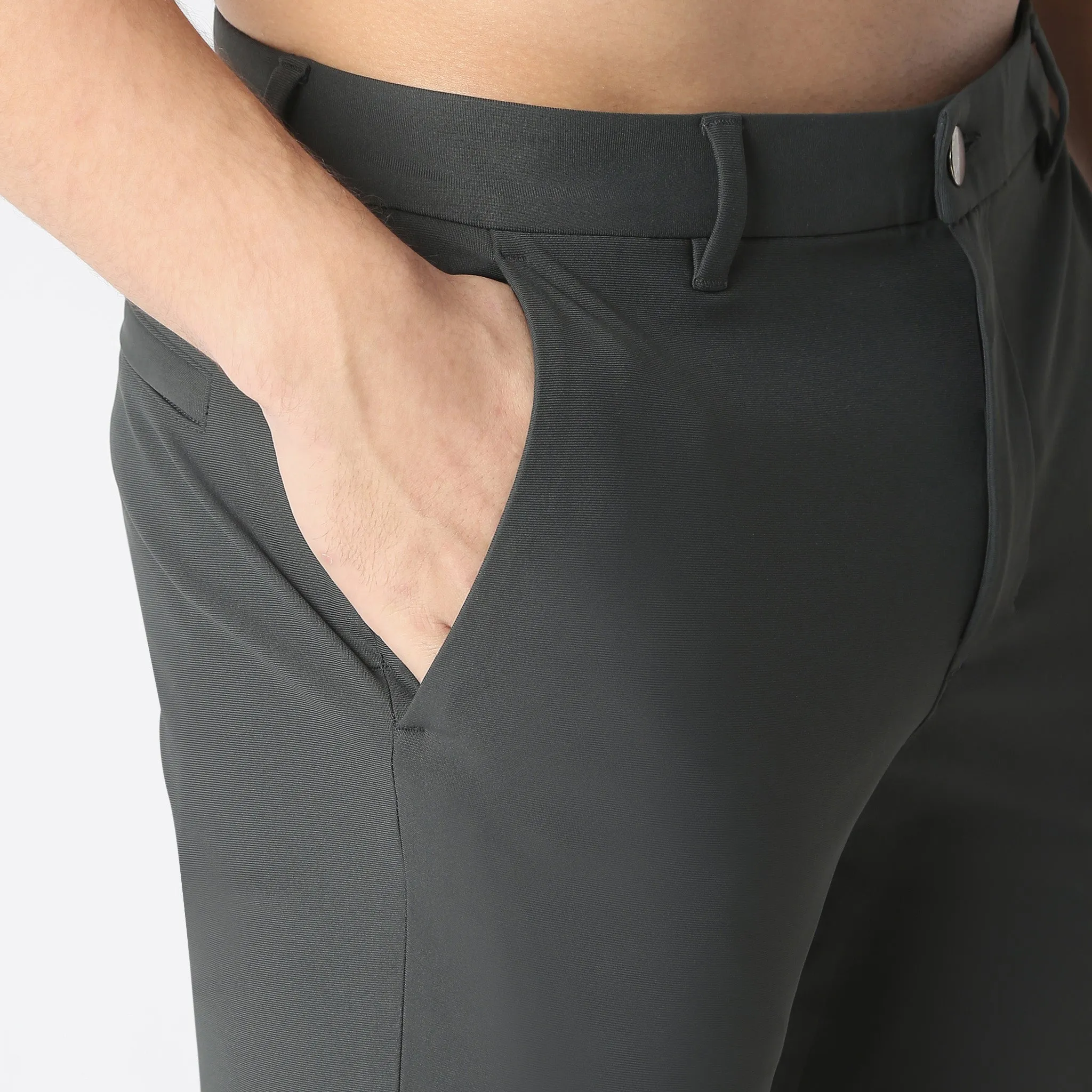 FluidX™ Pants - Wrinkle Free 4-way Stretch made with exclusive CIEM® fabric - Mid Rise Ankle Length