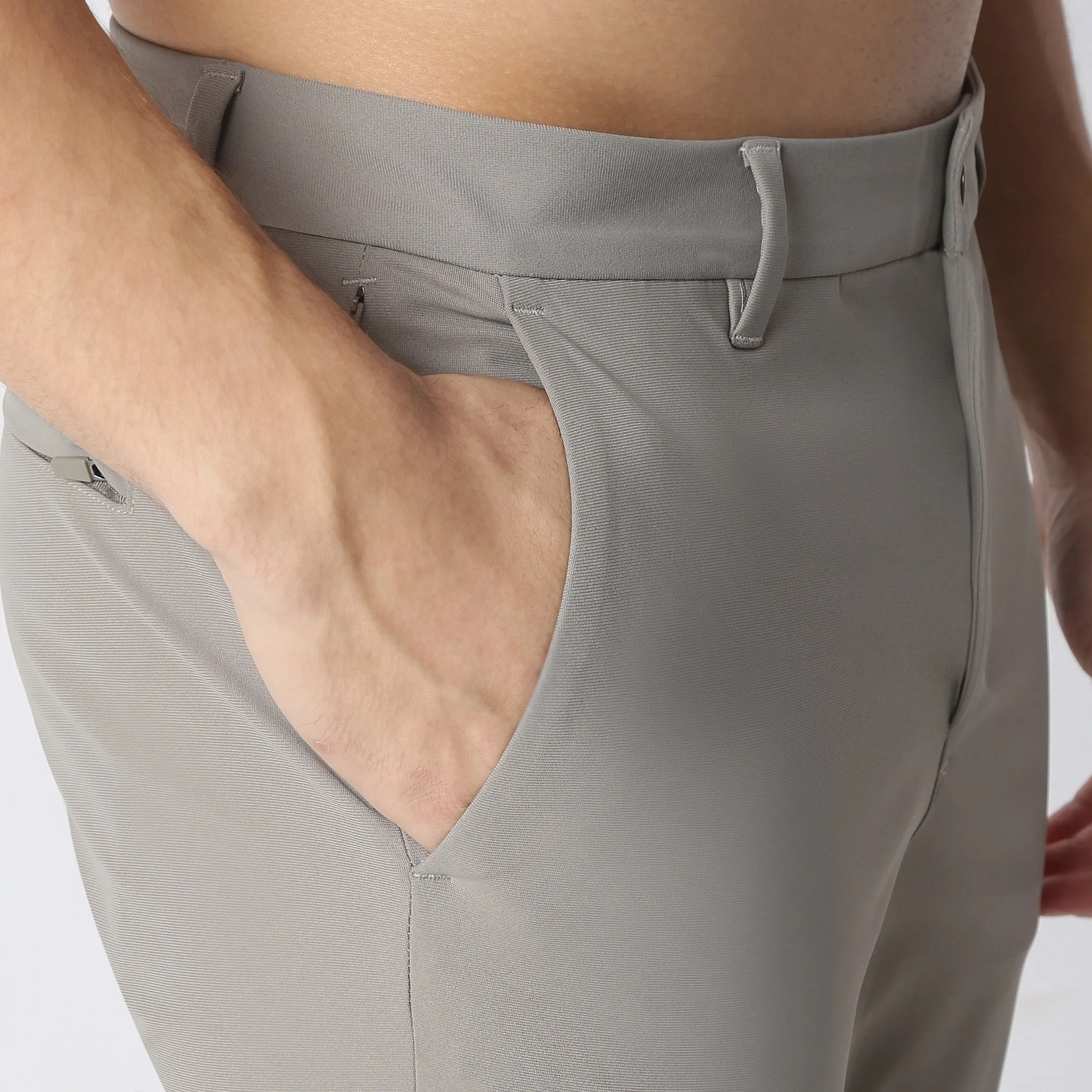 FluidX™ Pants - Wrinkle Free 4-way Stretch made with exclusive CIEM® fabric - Mid Rise Ankle Length